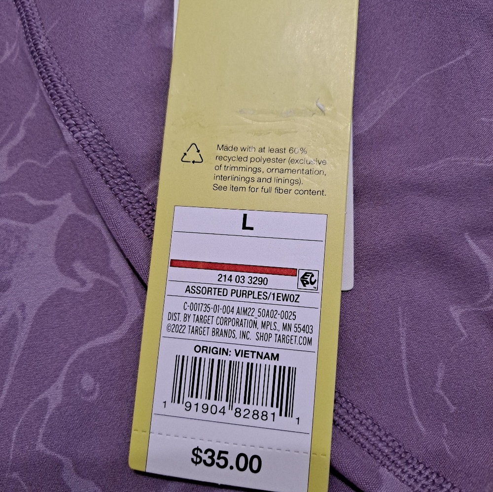 All in Motion Purple Leggings - Picture 7 of 8